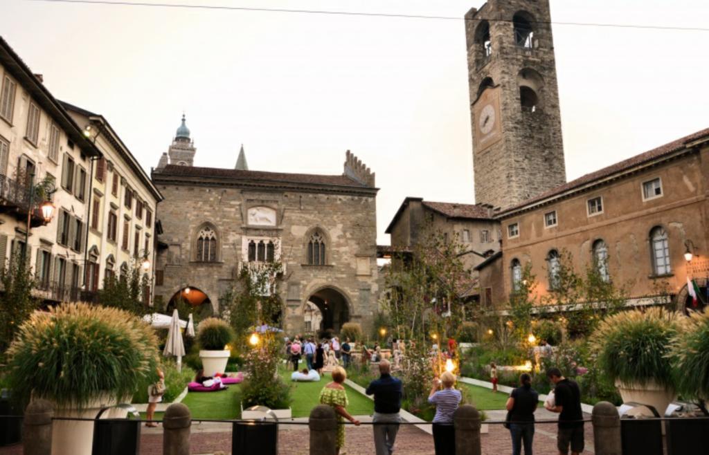 Hotel Donizetti Royal Bergamo Exterior foto